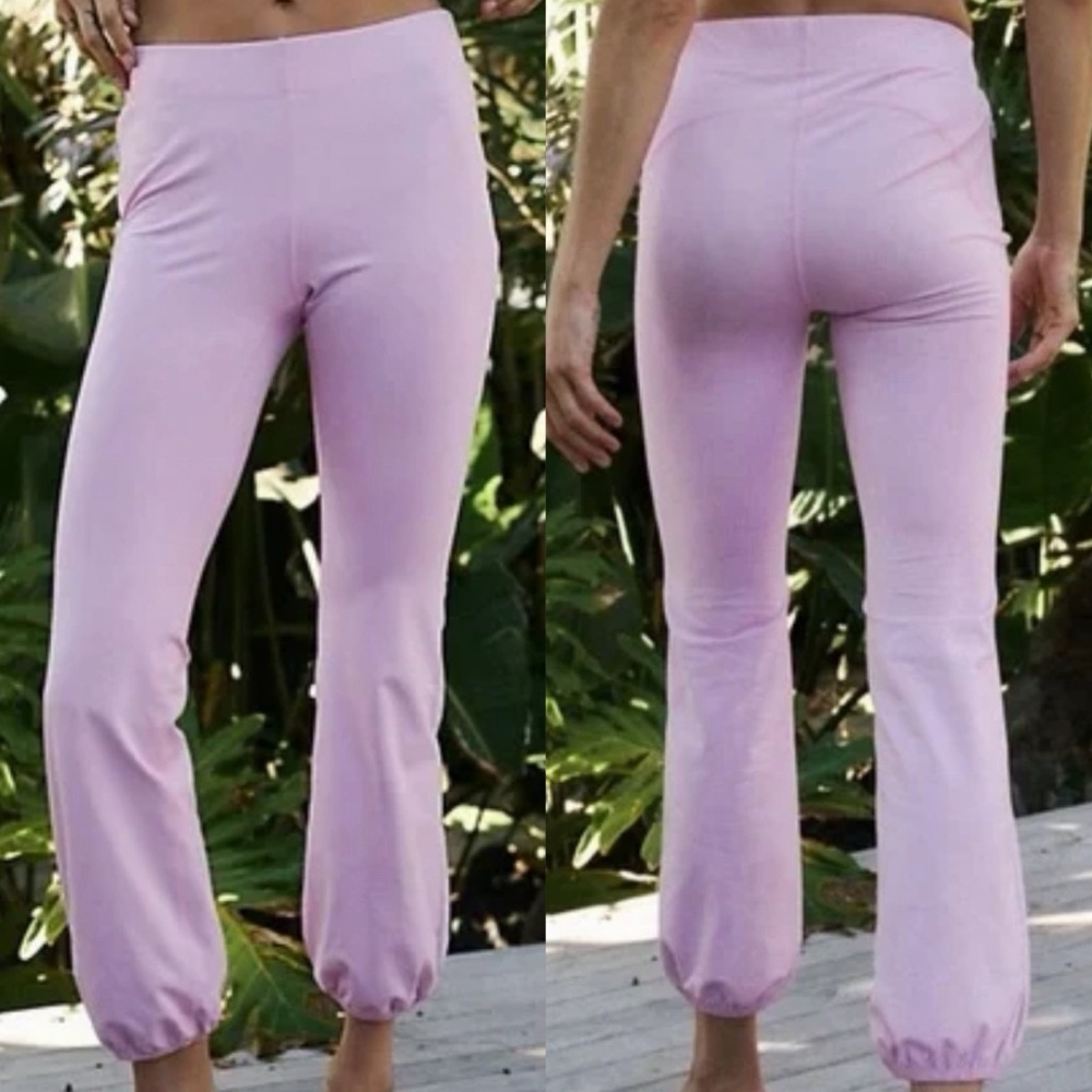 Free People Lavender Pink Jogger Pants